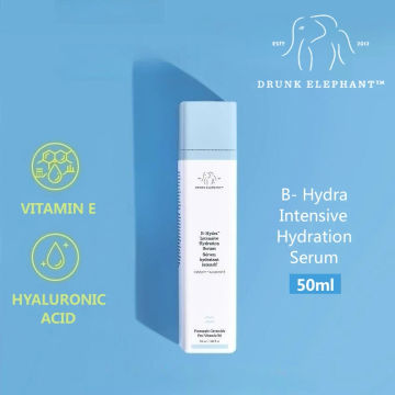 Drunk Elephant B-Hydra Intensive Hydration Serum For All Skin Types Brightens Skin Tone Moisturizing Improve Barrier 50ml