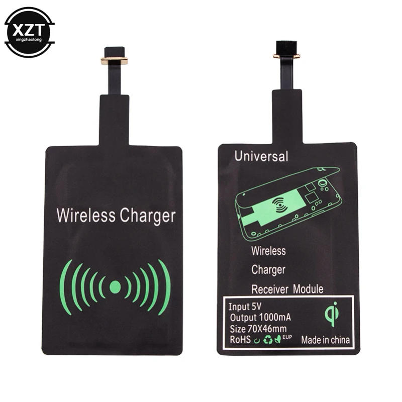 Description Picture 3 of itemUniversal Qi Receiver for Samsung Galaxy S5 J7 J3 J5 A3 Micro USB Wireless Charger Adapter for Android Phone Charging Coil