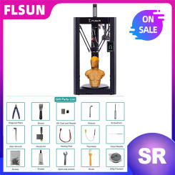 FLSUN SR Super Racer FDM Delta 3D Printer 200mm/s High Speed Printing Removable Lattice Hot Bed 32-Bit Processor Quick Assembly