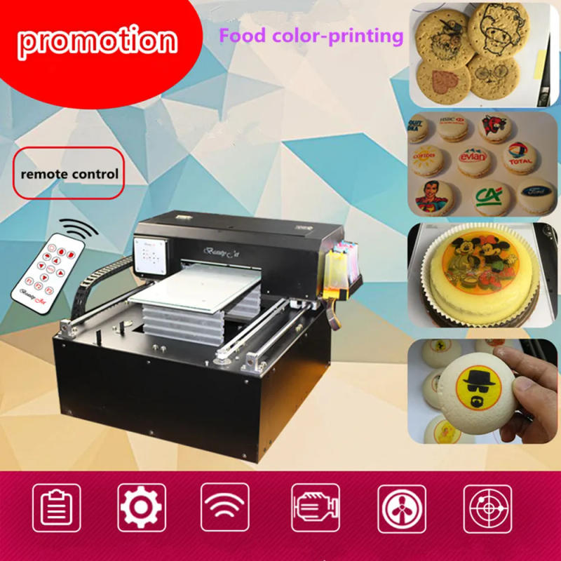 Description Picture 2 of item3d Food Automatic Printer Macaron Cake Printing Biscuits Candy Chocolate Glutinous Rice Paper Professional Home Food Grade Ink