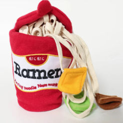 Nose Work Ramen Dog Puppy Toys Pet Supplies Pets Chew Toy Squeak Cleaning for Small Medium Dog Accessories Training Plush
