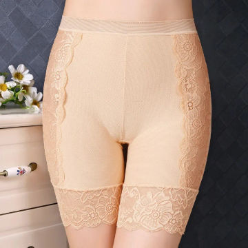 2023 New Female Panties Lace Seamless Safety Short Pants Women's High Waist Stretch Shorts Briefs Slimming Underwear Lingerie