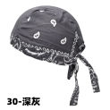 Cotton Printed Single Cashew Cycling Headscarf American European Outdoor Hip-Hop Pirate Headscarf Outdoor Sports Hat