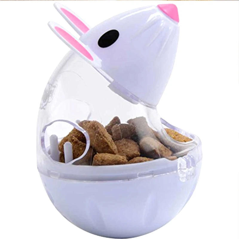 Description Picture 4 of itemFood Leakage Tumbler Feeder Treat Ball Cute Little Mouse Toys Interactive Toy for Cat Food Slow Feeding Pet Toy Supplies