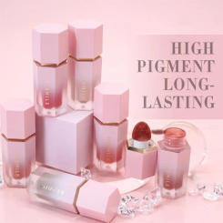 3-in-1 Soft Moist Liquid Blush High Pigment Eye Shadow Highlight Contour Natural Cheek Face Rouge Blush Cream Lasting Waterproof