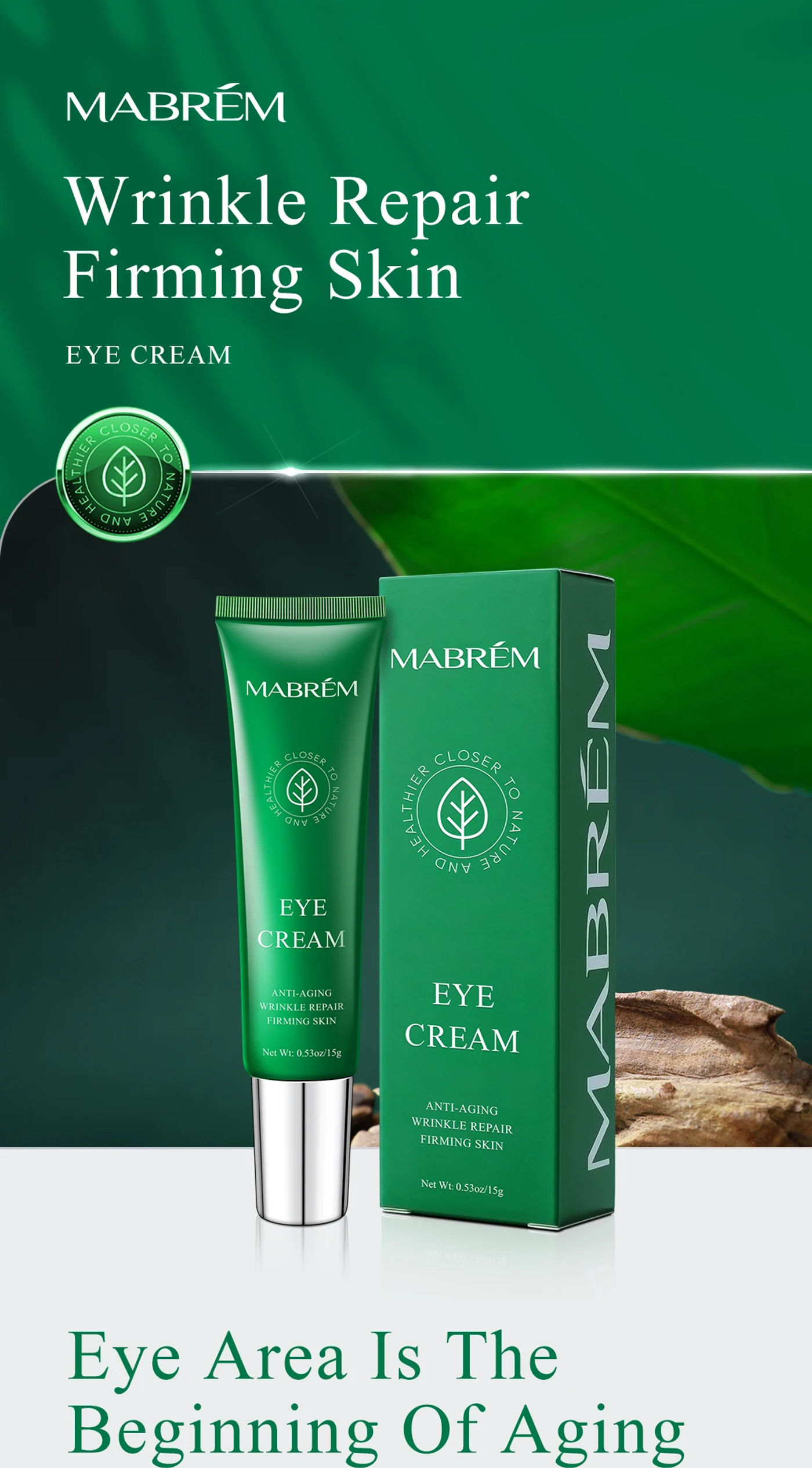 Description Picture 2 of itemAnti Dark Circle Eye Cream Peptide Anti Wrinkle Anit Aging Remove Eye Bags Puffiness Skin Care Beauty Health