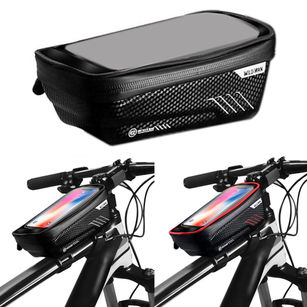 Mountain Bike Bag Waterproof Front Pouch Mobile Phone Case Cycling Accessories