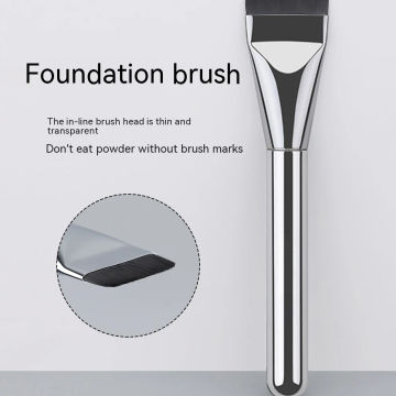 Ultra Thin Foundation Brush Lightweight and Thin Face Contour Brush Flat Contour Brush Blending Foundation Cream Makeup Brushes