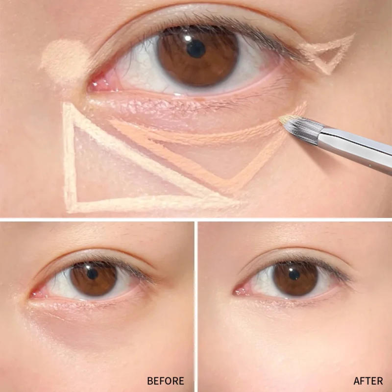 Description Picture 4 of itemNew Pencil Tip Concealer Brush Precise Eye Bag Dark Under-eye Circles Acne Marks Details Makeup Brush Artifact Details Cosmetic