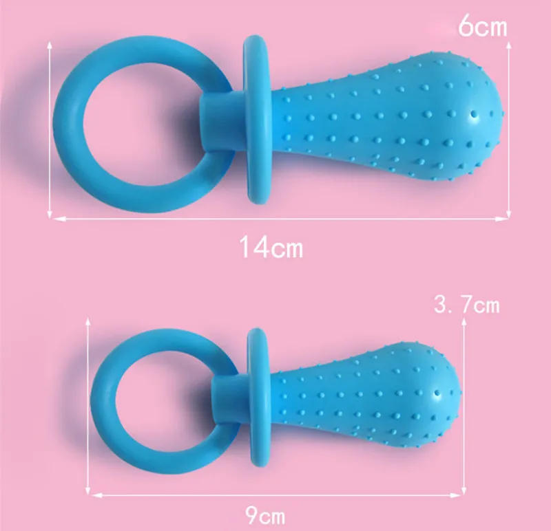 Description Picture 2 of item1PCS Pet Toys for Small Dogs Rubber Resistance To Bite Dog Toy Teeth Cleaning Chew Training Toys Pet Supplies Puppy Dogs Cats