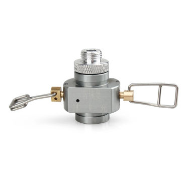 Gas Refill Adapter with Refilling Valve Exhaust Valve Canister Shifter Gas Canister Convertor Gas Saver Plus