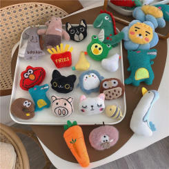 MPK New Series Cat Toy With Catmint Fillings Small Cat Plush Toy In Various Designs (B6374)