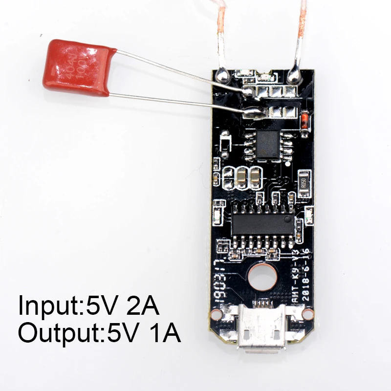 Description Picture 2 of itemWireless Charger PCBA  Circuit Board Coil 15W Wireless Charging Micro USB Port DIY for Samsung  Fast chargering  For ihone 11pro