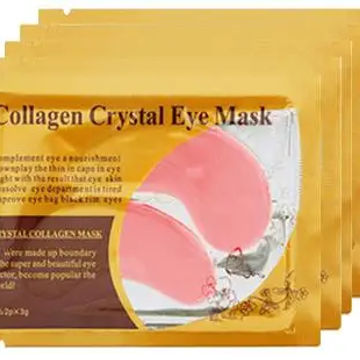 Bioaqua 10Pairs Gold Collagen Crystal Eye Mask Anti Wrinkle Eye Patches Moisturizing Nourishing Anti Aging Eye Care Combination