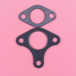 Exhaust Muffler Pipe Manifold Gasket Set For Honda GX390 GX340 GX270 GX240 13HP 11HP 9HP 8HP Engine Part