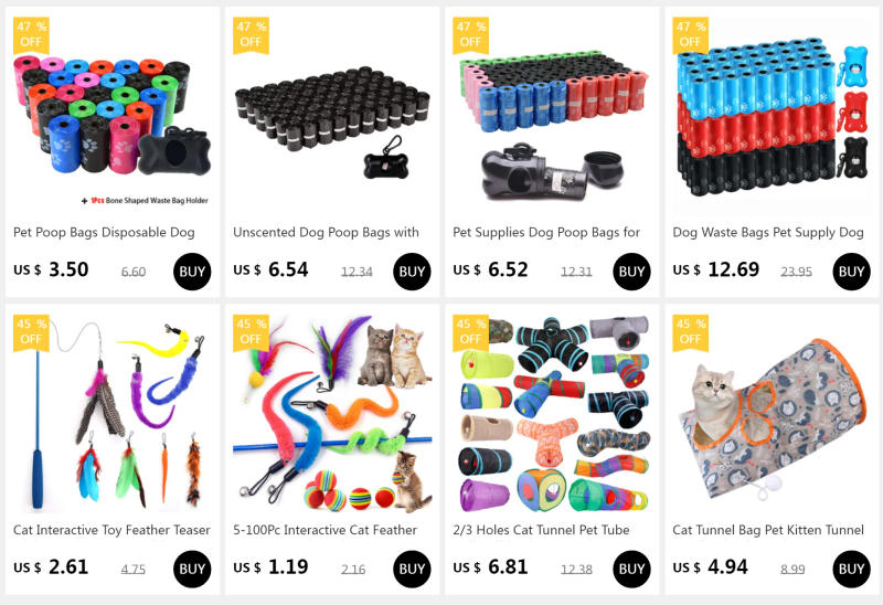 Description Picture 2 of item5-100Pc Interactive Cat Feather Toy Accessories False Mouse Worm Toy with Bell Replacement Refill Foam Ball Training Kitten Toys