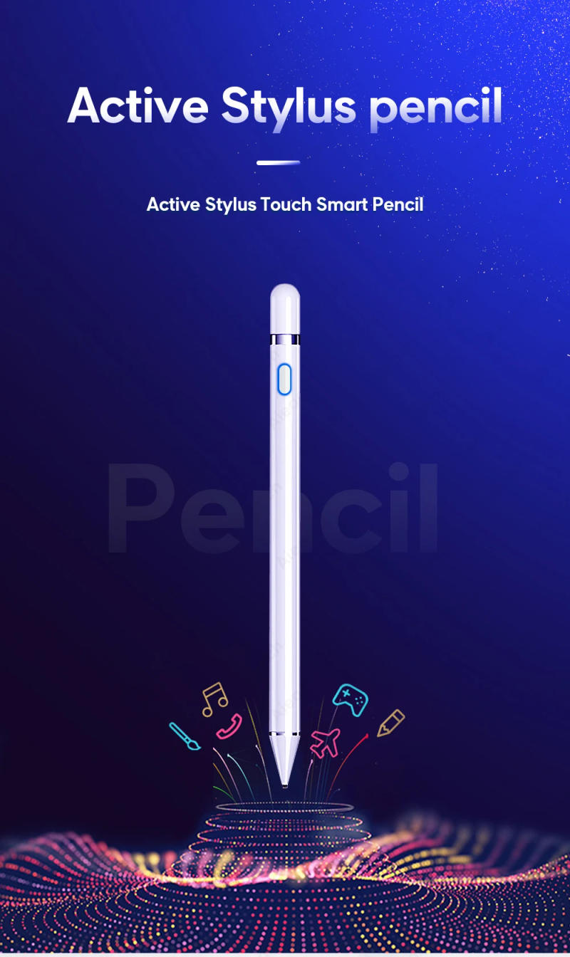 Description Picture 2 of itemUniversal Stylus Pen For Android IOS Windows Touch Pen For iPad Apple Pencil For Huawei Lenovo Samsung Phone Xiaomi Tablet Pen
