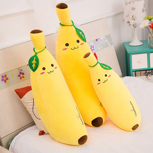 Cartoon Banana Stuffed Plush Doll Children Toy Sofa Pillow Decor Birthday Gift