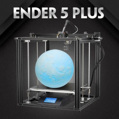 100V-240V 150W Super Large Size Double Z-axis High Stability FDM Intelligent 3D Printer Ender-5 Plus