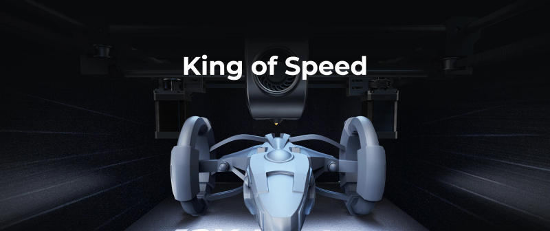 Description Picture 6 of itemCREALITY K1/K1 Max 3D Printer Speedy 600mm/S Print Speed Stable Frame Enclosed Chamber Dual Fans Direct Drive Extruder