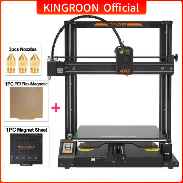 KINGROON KP5L 3D Printer Dual Z-Axis High Precision 3D Printing Machine 300x300x330mm Large Build Plate KP5 Upgrade Professional