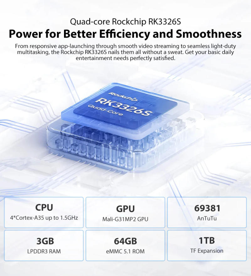 Description Picture 5 of itemBlackview Tab 7 WIFI Android 12 Table PC 10.1'' HD Display 3GB 64GB 13MP Rear Camera 6580mAh Battery Octa Core Dual Speaker