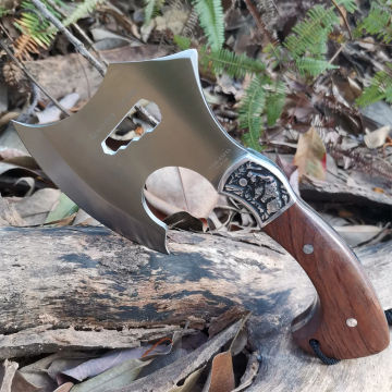 Outdoor Tactics Self-defense Axe Knife Multi-purpose Camping Woodchopping Jungle Hand Axe Military Engineer Hatchets and Axes