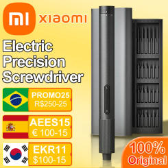 Original Xiaomi Mijia Precision Screwdriver Smart Magnetic Kit Power Tool Sets With 24 PCS Screw Heads for PC Phone Repair Smart
