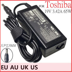 19V 3.42A 65W 5.5*2.5mm AC Laptop Power Adapter Charger For Toshiba L600 C600 L700 Satellite L25-S1196 l655d-s5050 C655-S5082