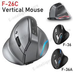 ZELOTES F-26C F35 F36 F17 Ergonomic Vertical Mouse 2.4G Wireless Gaming Mice USB Optical Mouse 3200DPI Gamer Mause For Laptop PC
