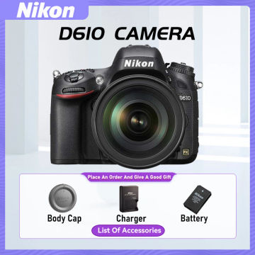 Nikon D100 D300 D300S D500 D610 APS-C DSLR Camera Professional High Definition Digital Tourism Vlog Video Photography D100（Used）