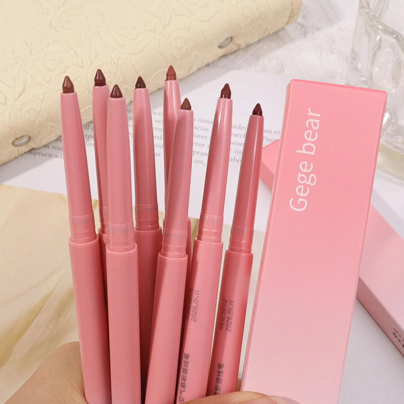Description Picture 6 of item8 Colors Matte Lip Liner Pencil Carving Lip Makeup Long Lasting Brown Lip Liners Waterproof Lipstick Pen Lip Contouring Cosmetic