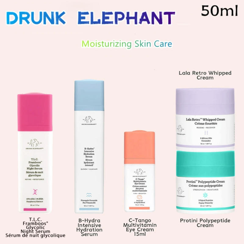 Description Picture 2 of itemDrunk Elephant Face Skin Care Protini/LALA RETRO Polypeptide Cream Protein Strengthen Moisturize Primer 50ml