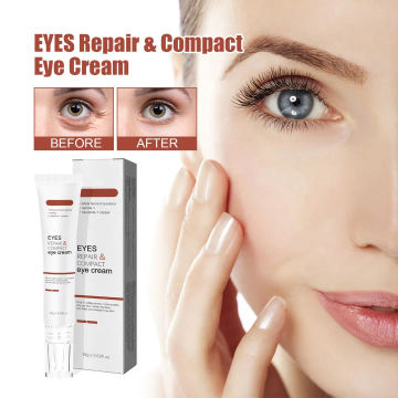 18g Anti Wrinkle Eye Cream Dark Circle Eye Bags Remove Hyaluronic Acid Brightening Firmness Serum Product Skin Care Beauty