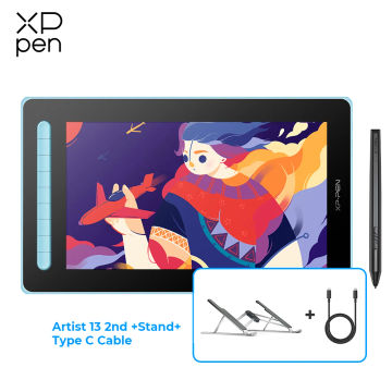 XPPen New Artist 13 2nd Drawing Tablet Graphic Tablet Monitor Pen Display 130% sRGB 8192 Level Support Windows mac Android