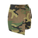 Echoine Women Camouflage Draped Waist Shorts Culottes 2023 Sexy Fashion Casual Summer gothic Streetwear INS irregular Mini Skirt