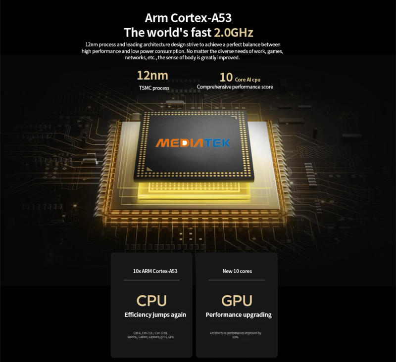 Description Picture 6 of itemOriginal BDF Tablet Pc 10.1 Inch 8GB RAM 256GB ROM Android 12 Ten Core 3G 4G LTE Internet WiFi Internet BT Global Version