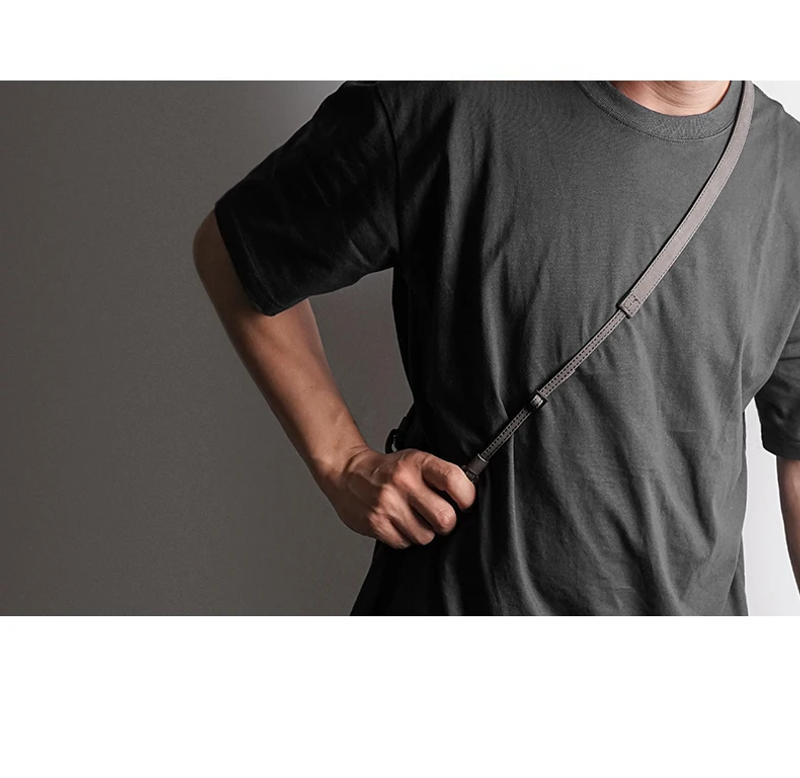 Description Picture 4 of itemMr.stone Handmade Genuine Leather Camera Strap Camera Shoulder Sling Belt Fine section(adjustable shoulder strap)