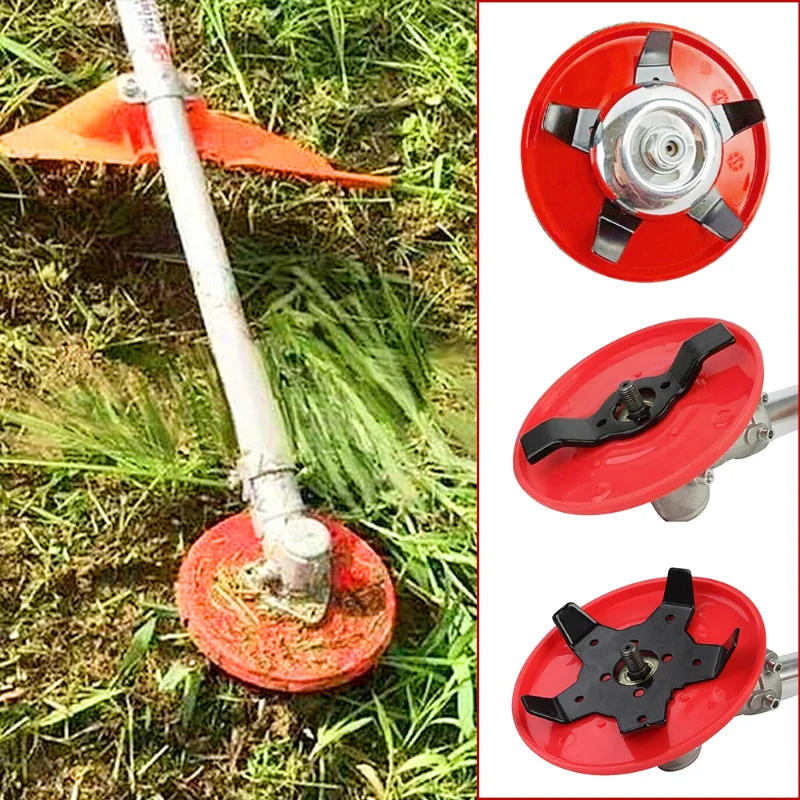 Description Picture 4 of itemDual-use Weeder Plate Blades Lawn Mower Grass Eater Trimmers Head Brush Cutter Tool