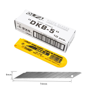 Made in Japan OLFA DKB-5 30-degree sharp angle art blade wallpaper/car film blade 50 pieces