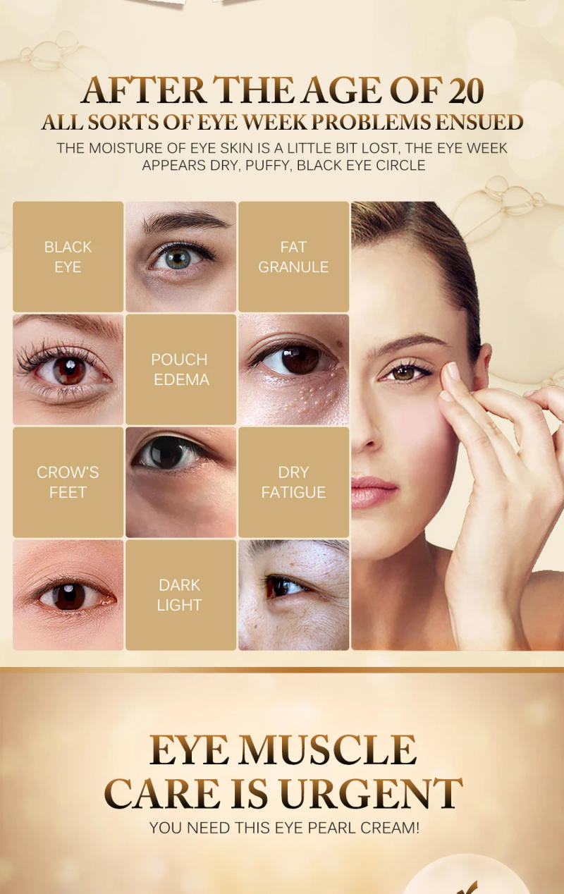 Description Picture 3 of itemAnti-Wrinkle Eye Serum Remove Eye Bags Remove Dark Circles Moisturizer Whitening Reduce Fine Lines Roller Massager Skin Care