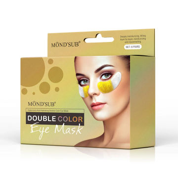Two-Color Eye Mask Cherry Essence Removes Dark Circle Collagen Anti-Wrinkle Anti-Aging Whitening Moisturizing Korean Facial Care