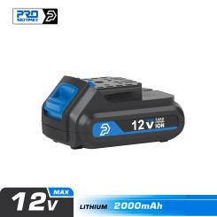 12V Rechargeable Lithium Battery For Angle Grinder Ratchet Wrench 2000mAh By PROSTORMER