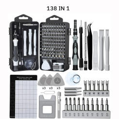 Screwdriver Tool Set Phone Computer Maintenance Disassembly Tool Multifunctional Manual Screwdriver Set 122 in 1 or 138 in 1