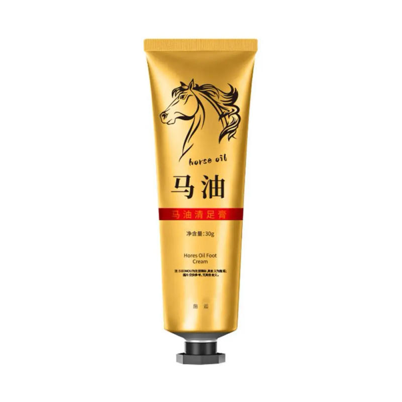 Description Picture 4 of itemAnti Crack Foot Cream Heel Cracked Repair Horse Oil Cream Smooth Removal Dead Skin Callus Anti-Drying Hand Feet Skin Care 30g