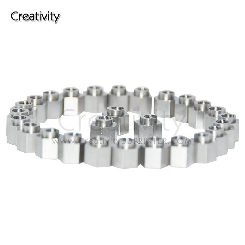 Description Picture 6 of item10pcs stainless steel eccentric spacer 10x 5mm hole eccentric spacer for V-roll aluminum extrusion 3D printer