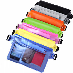 Outdoor Sports Swimming Beach Large Capacity PVC Waterproof Waist Bag Pouch