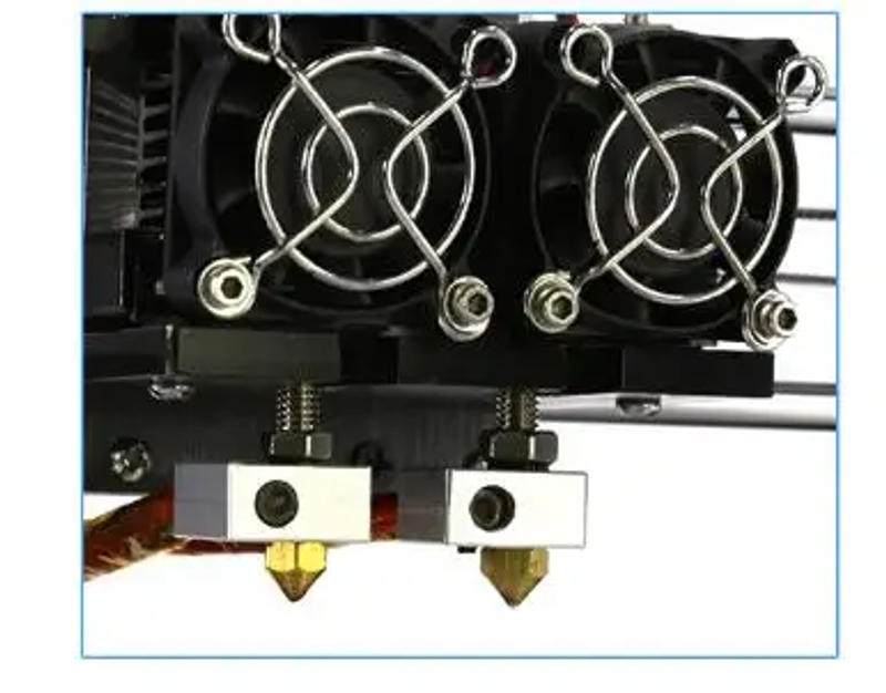 Description Picture 6 of itemNew dual nozzle 3d printer A8-M dual color high precision stereo home desktop industrial grade DIY kit