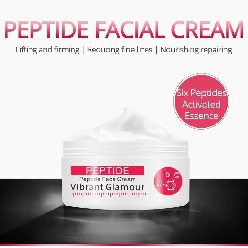 Description Picture 4 of itemPeptides Collagen Face Cream Rejuvenation Anti Wrinkle Anti-aging Whitening Moisturizing Skin Care Product New