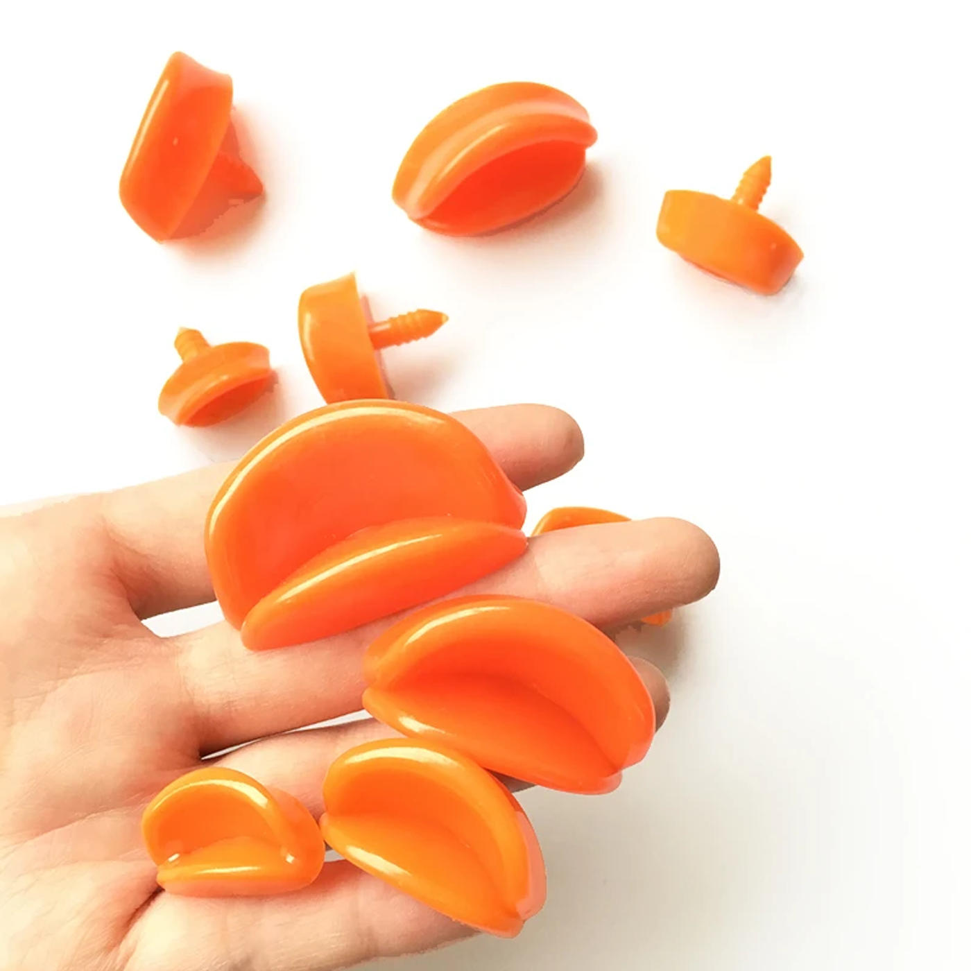 Description Picture 2 of item10pcs Duck Safety Mouth Dolls Toy Making Accessories For Stuffed Toys Snap Animal Scrapbooking Puppet Knitting Doll Craft